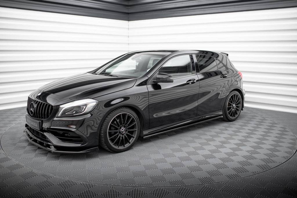 Maxton Design Set Of Splitters para Mercedes-Benz A AMG-Line W176 Facelift - imagen 1