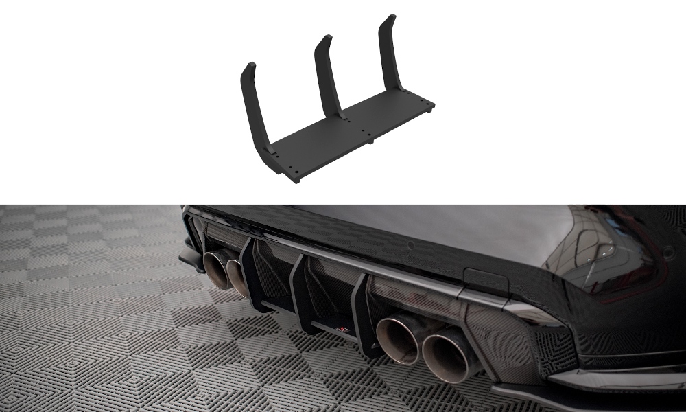 Maxton Design Street Pro Rear Diffuser para BMW M4 G82 - imagen 3