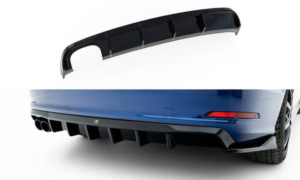 Maxton Design Difusor trasero para Audi A3 Sedan 8V (Version with single Exhaust tips on both sides) - imagen 6