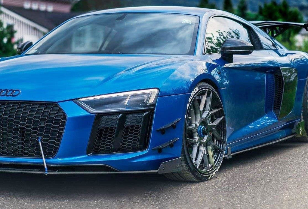Maxton Design Paragolpes delantero Wings (Canards) para Audi R8 Mk.2 - imagen 2
