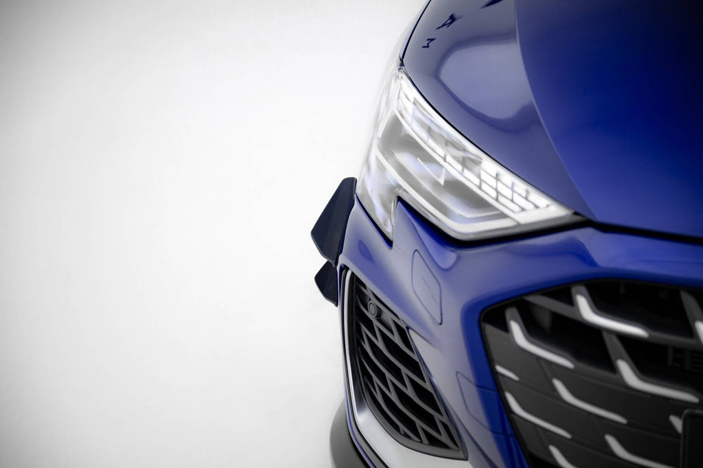 Maxton Design Paragolpes delantero Wings (Canards) para Audi A3 S-Line Sedan / S3 Sedan 8Y Facelift - imagen 3