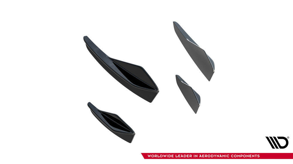 Maxton Design Paragolpes delantero Wings (Canards) para Audi A5 S-Line / S5 Sedan / Avant B10 - imagen 5