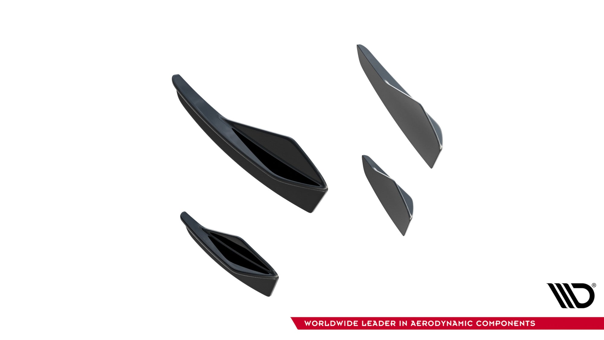 Maxton Design Paragolpes delantero Wings (Canards) para Audi A5 S-Line / S5 Sedan / Avant B10 - imagen 5
