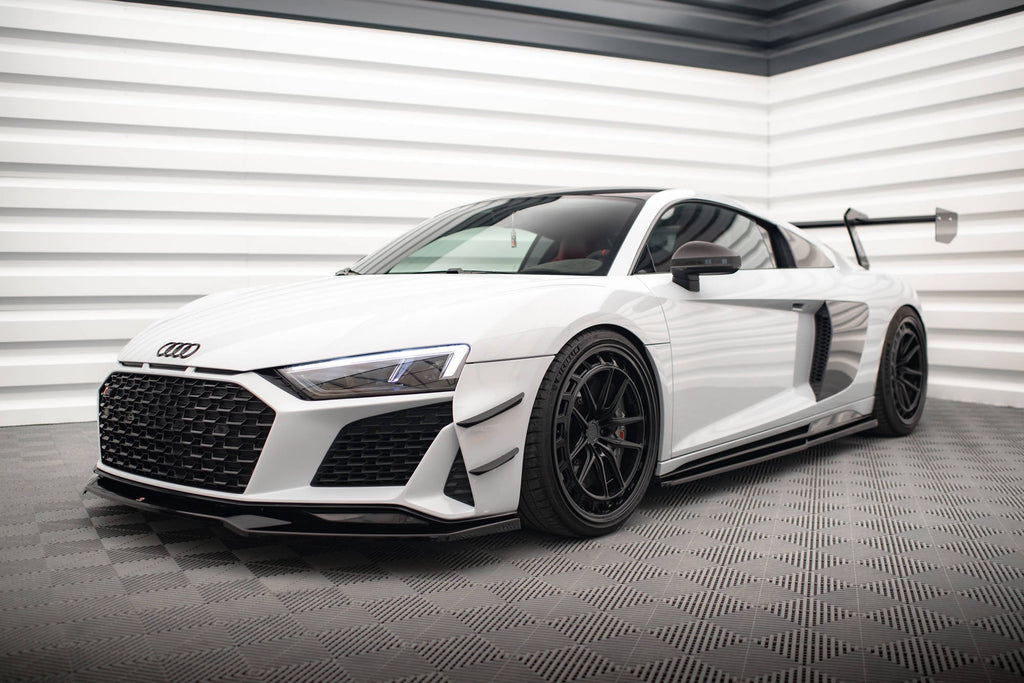 Maxton Design Paragolpes delantero Wings (Canards) para Audi R8 Mk2 Facelift - imagen 3