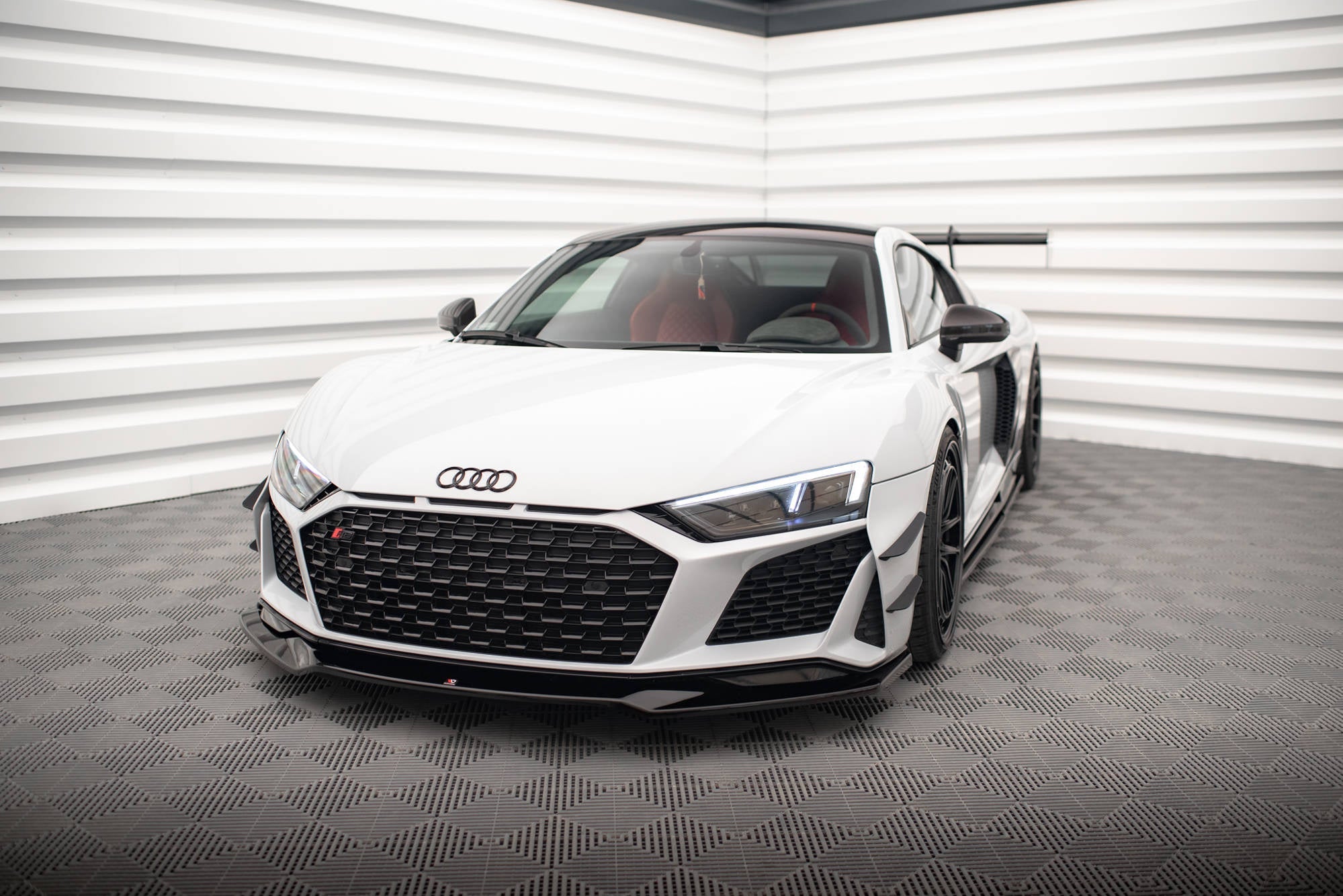 Maxton Design Paragolpes delantero Wings (Canards) para Audi R8 Mk2 Facelift - imagen 5