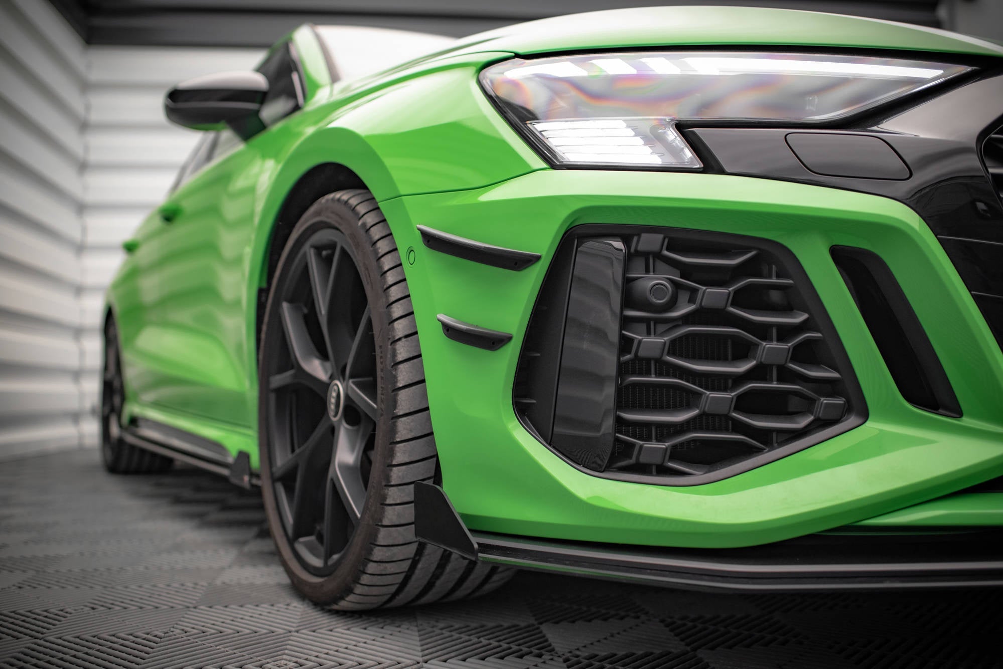 Maxton Design Paragolpes delantero Wings (Canards) para Audi RS3 8Y - imagen 3