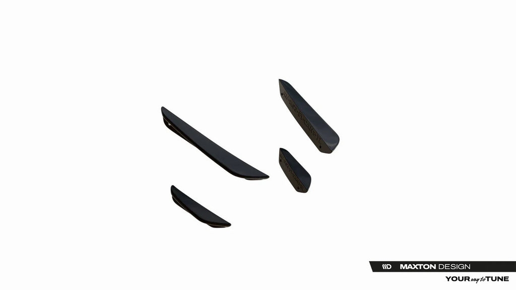 Maxton Design Paragolpes delantero Wings (Canards) para Ford Transit Custom MSRT Mk2 - imagen 6