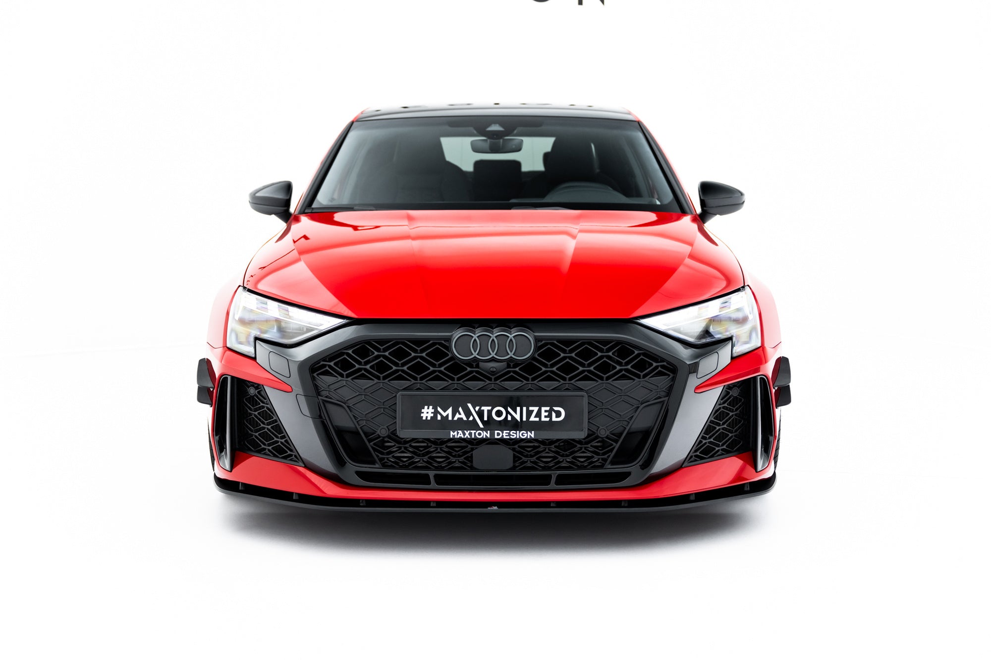 Maxton Design Paragolpes delantero Wings (Canards) para Audi RS3 Sedan 8Y Facelift - imagen 2