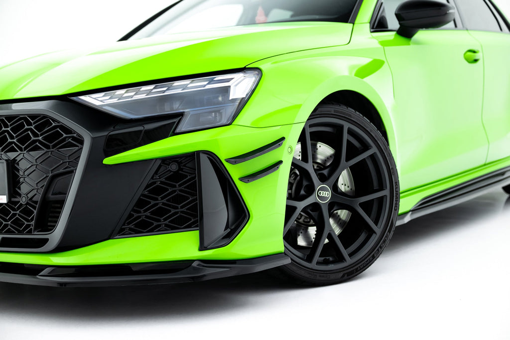 Maxton Design Paragolpes delantero Wings (Canards) para Audi RS3 Sportback 8Y Facelift - imagen 3