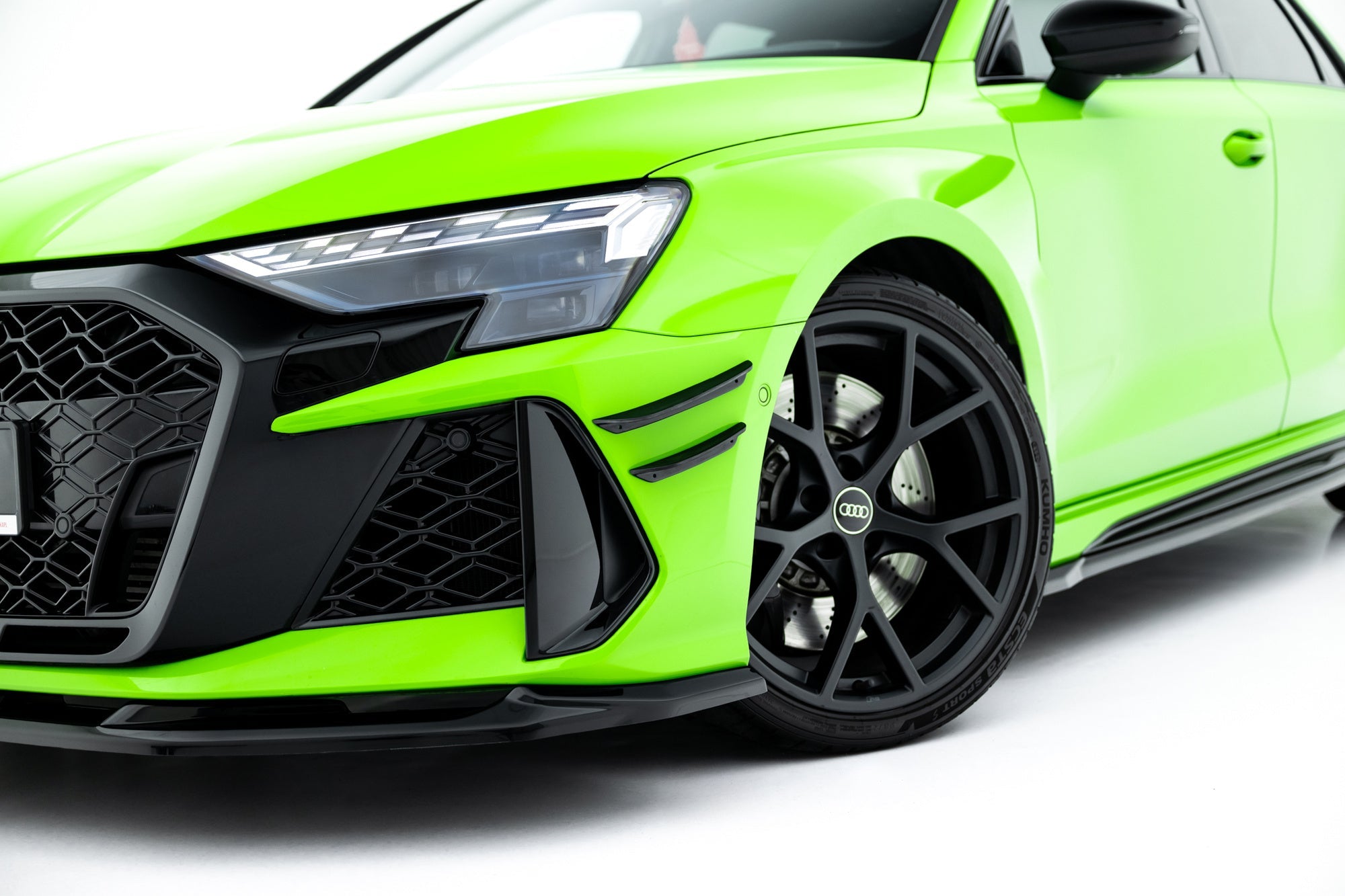 Maxton Design Paragolpes delantero Wings (Canards) para Audi RS3 Sportback 8Y Facelift - imagen 3