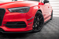 Maxton Design Paragolpes delantero Wings (Canards) para Audi S3 / A3 S-Line 8V Sedan / Cabrio - imagen 1