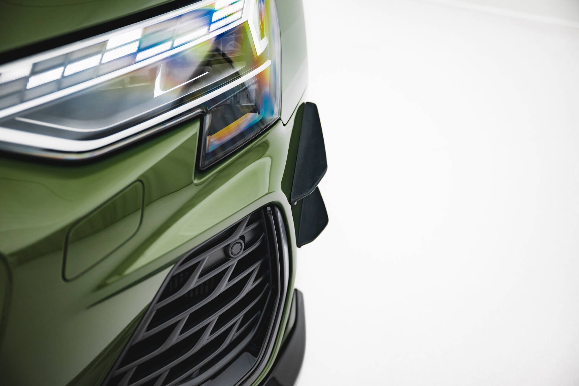 Maxton Design Paragolpes delantero Wings (Canards) para Audi S3 Sportback / A3 S-line Sportback 8Y Facelift - imagen 2