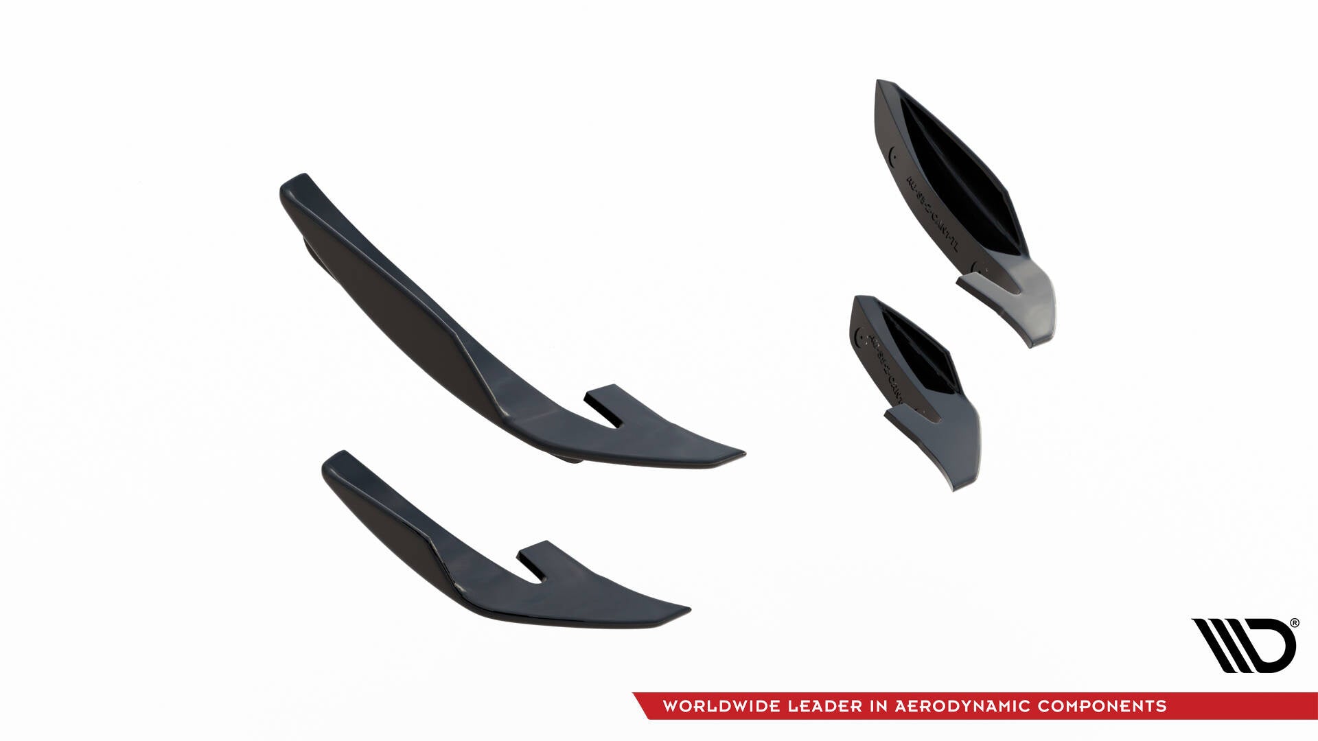 Maxton Design Paragolpes delantero Wings (Canards) para Audi S5 / A5 S-Line Coupe / Sportback F5 - imagen 5