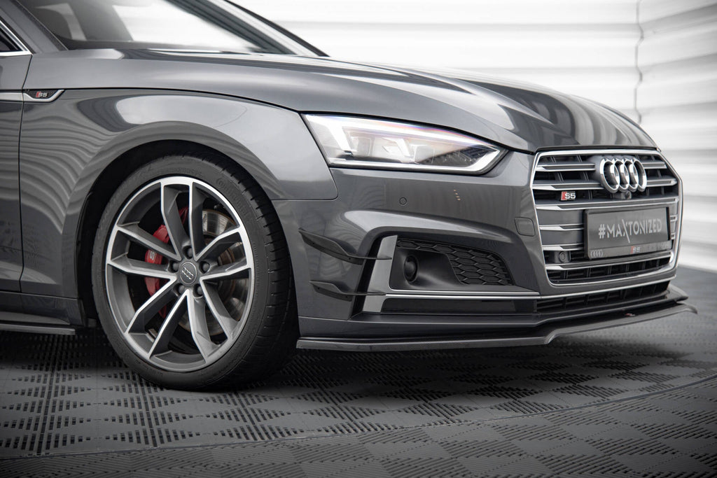 Maxton Design Paragolpes delantero Wings (Canards) para Audi S5 / A5 S-Line Coupe / Sportback F5 - imagen 2