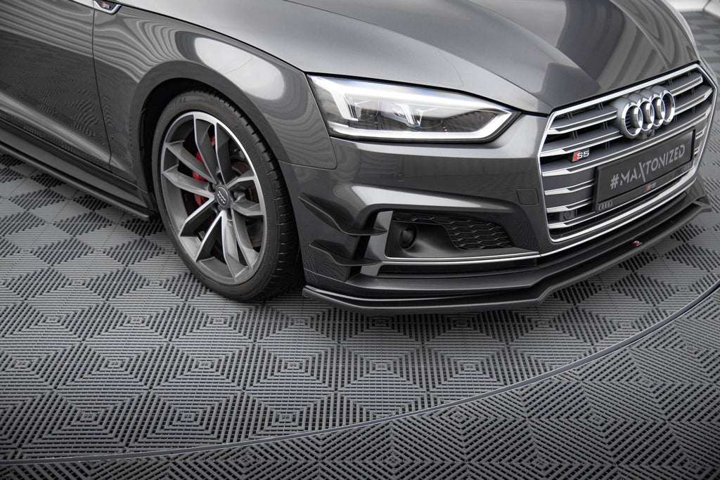 Maxton Design Paragolpes delantero Wings (Canards) para Audi S5 / A5 S-Line Coupe / Sportback F5 - imagen 1
