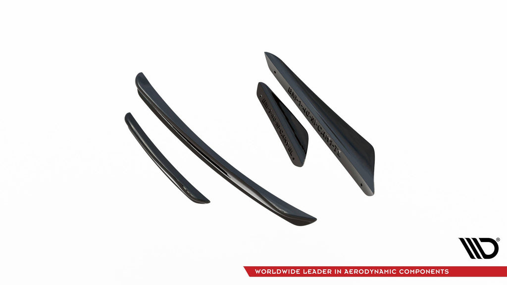 Maxton Design Paragolpes delantero Wings (Canards) para BMW 1 M-Pack / M135i / 128ti F40 - imagen 6