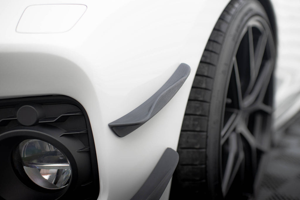 Maxton Design Paragolpes delantero Wings (Canards) para BMW 1 M-Pack / M140i F20 Facelift - imagen 7