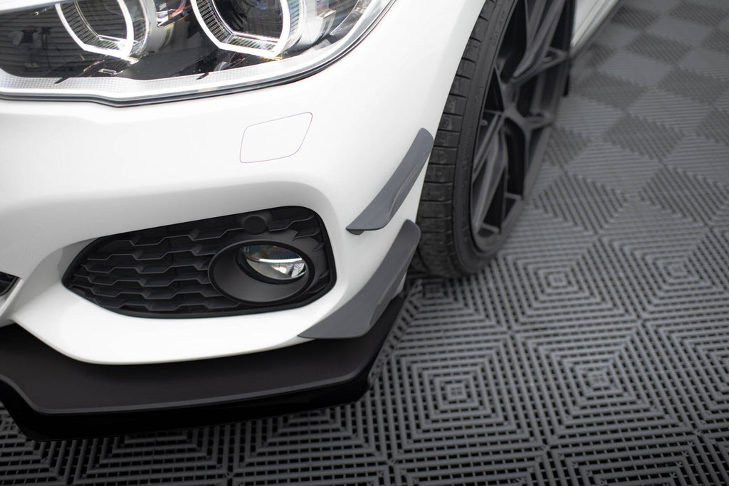 Maxton Design Paragolpes delantero Wings (Canards) para BMW 1 M-Pack / M140i F20 Facelift - imagen 5