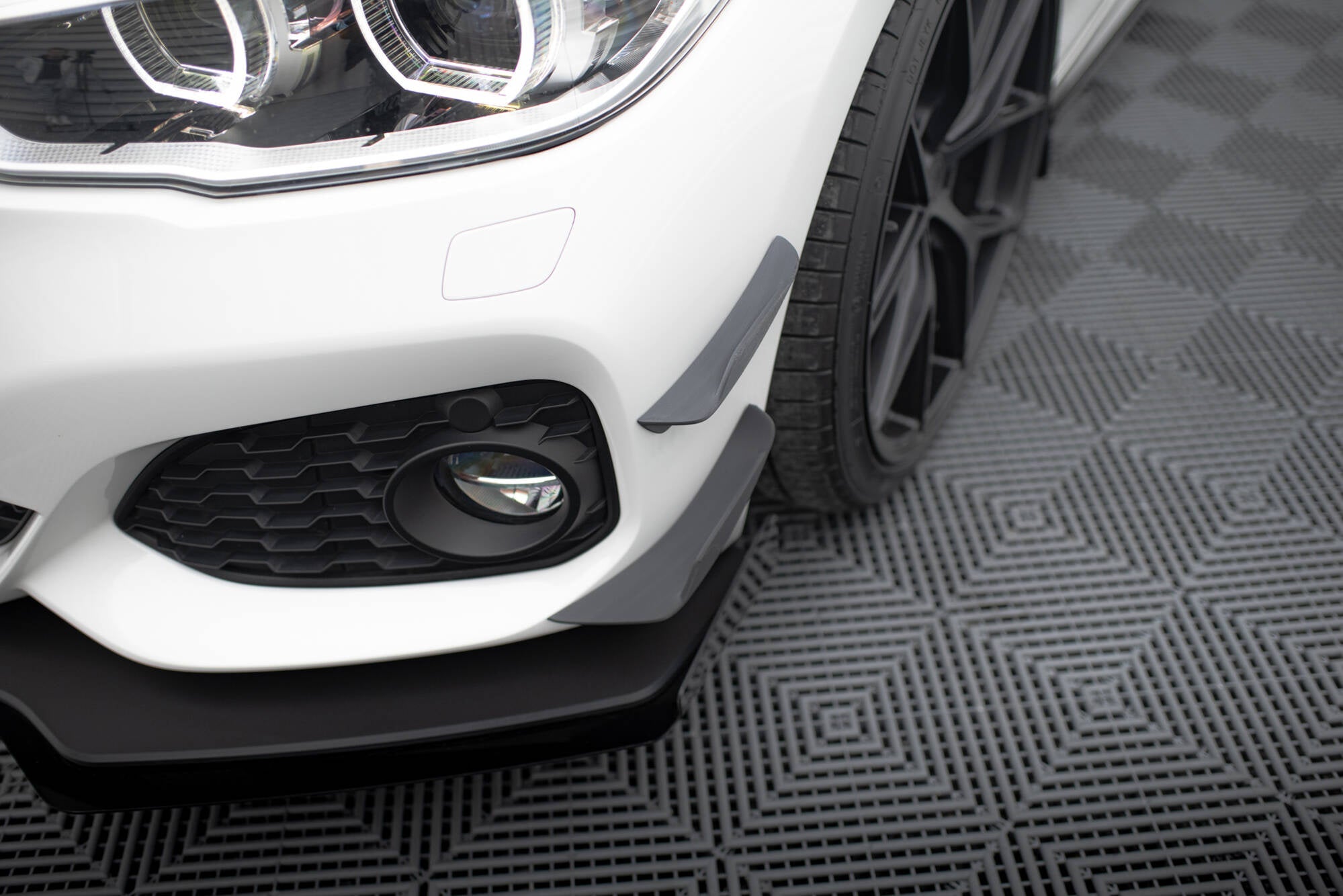 Maxton Design Paragolpes delantero Wings (Canards) para BMW 1 M-Pack / M140i F20 Facelift - imagen 5