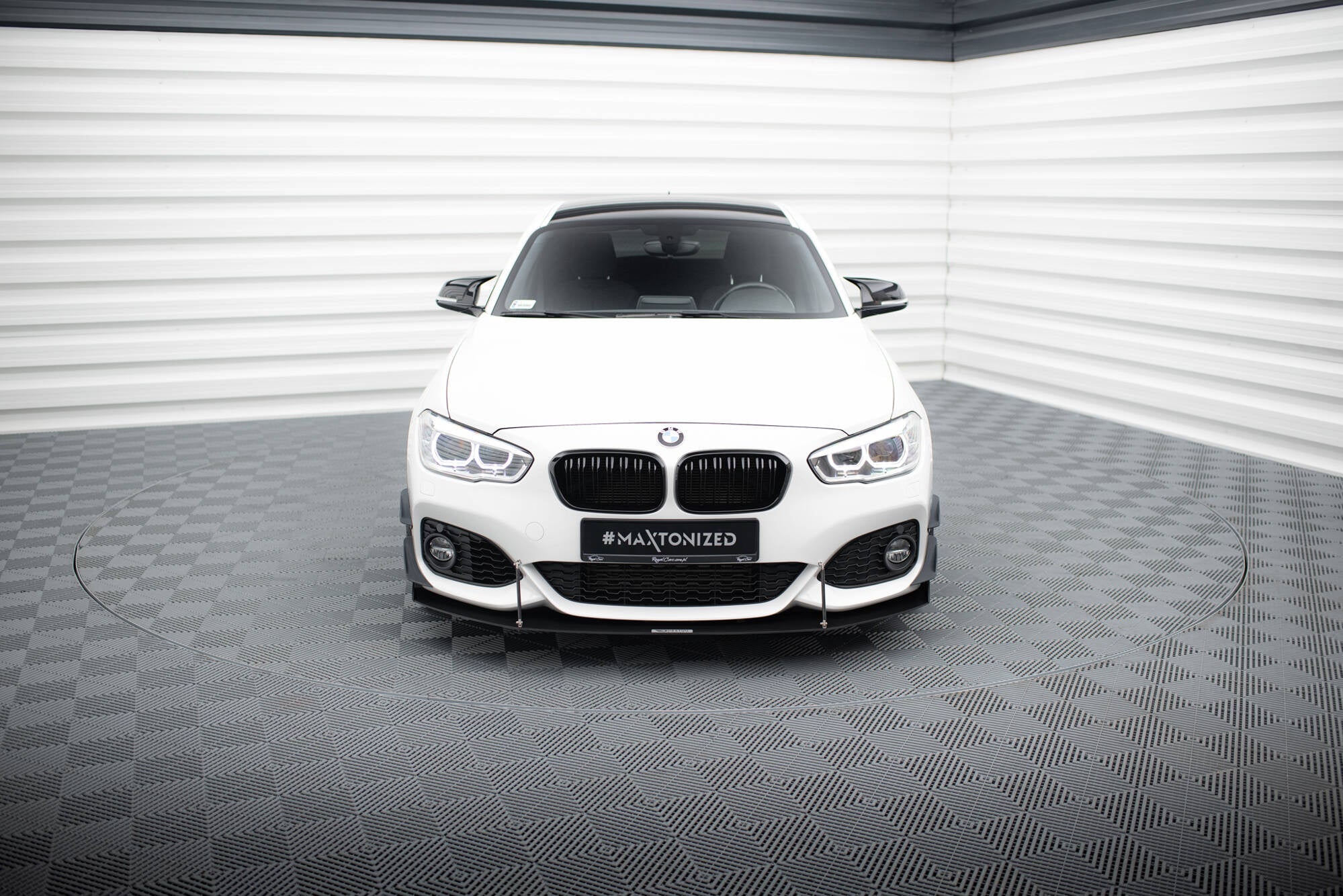 Maxton Design Paragolpes delantero Wings (Canards) para BMW 1 M-Pack / M140i F20 Facelift - imagen 2