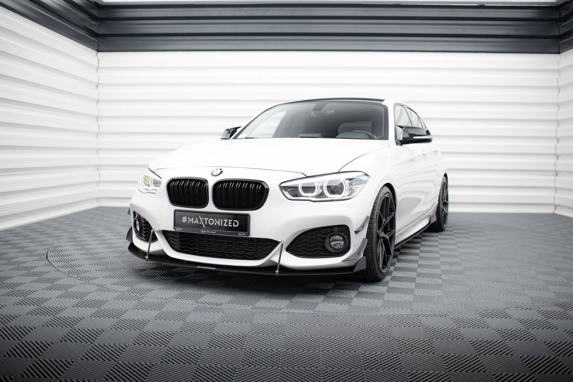Maxton Design Paragolpes delantero Wings (Canards) para BMW 1 M-Pack / M140i F20 Facelift - imagen 4