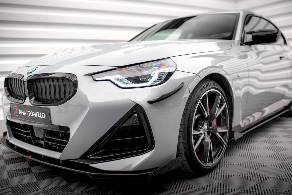 Maxton Design Paragolpes delantero Wings (Canards) para BMW 2 Coupe M-Pack / M240i G42 - imagen 1