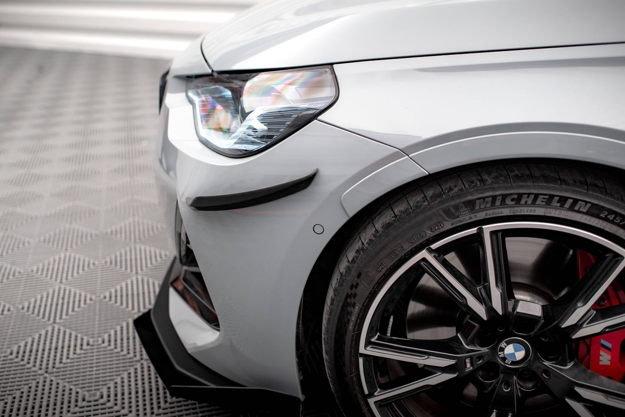 Maxton Design Paragolpes delantero Wings (Canards) para BMW 2 Coupe M-Pack / M240i G42 - imagen 3