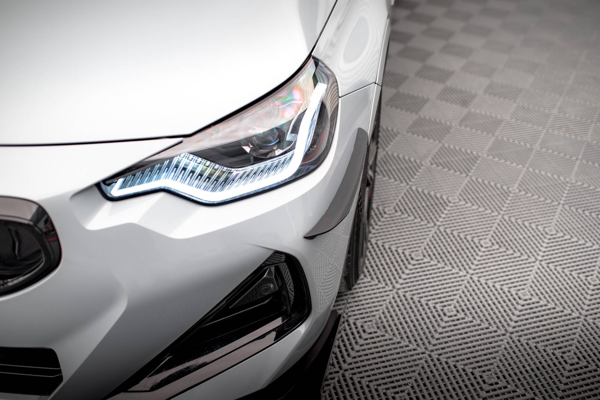 Maxton Design Paragolpes delantero Wings (Canards) para BMW 2 Coupe M-Pack / M240i G42 - imagen 4