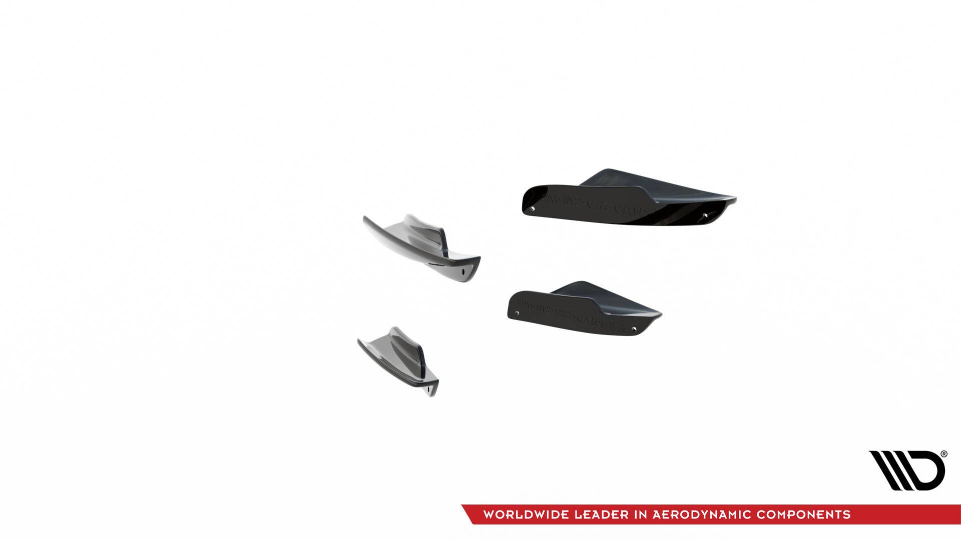 Maxton Design Paragolpes delantero Wings (Canards) para BMW M2 G87 - imagen 8