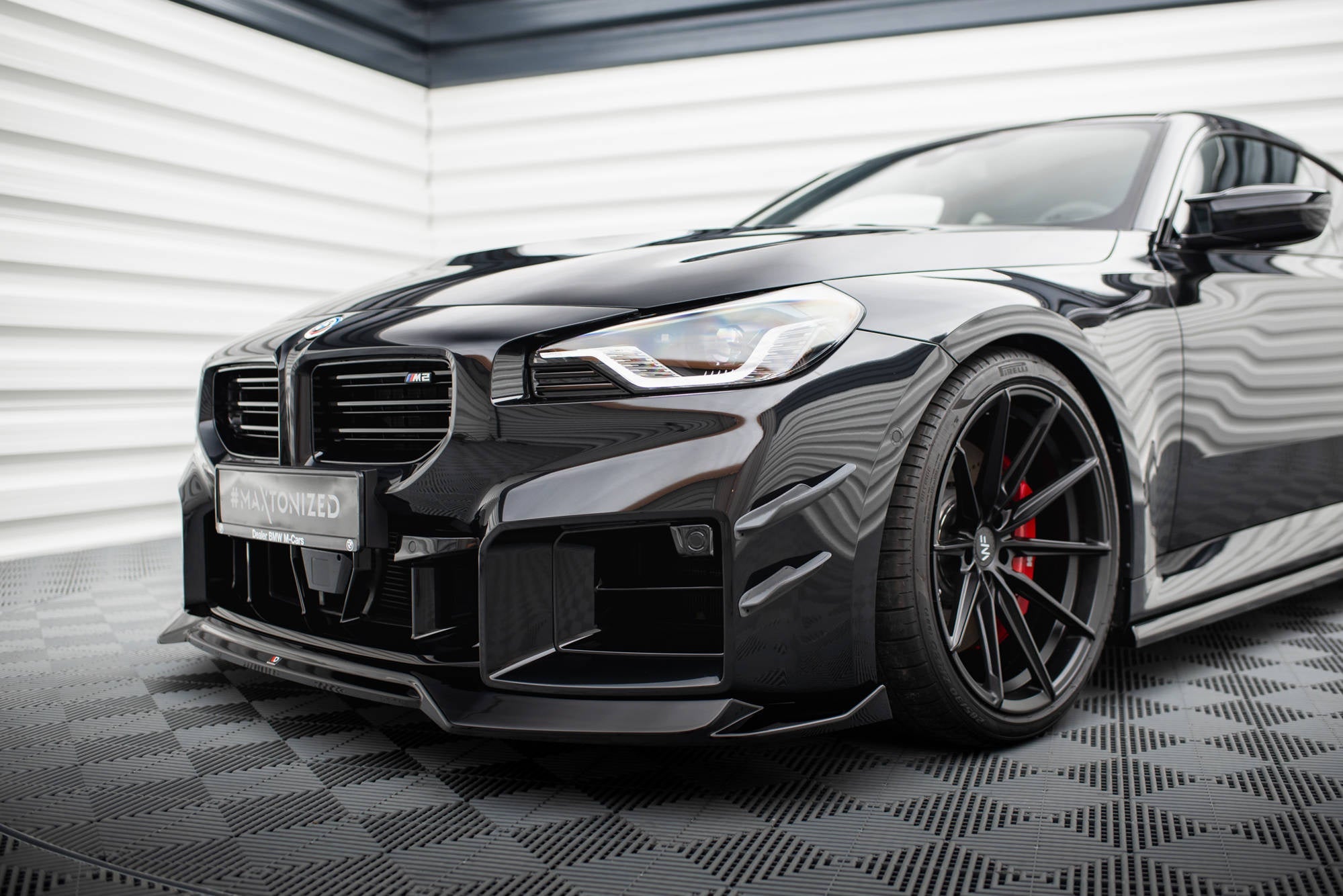 Maxton Design Paragolpes delantero Wings (Canards) para BMW M2 G87 - imagen 6