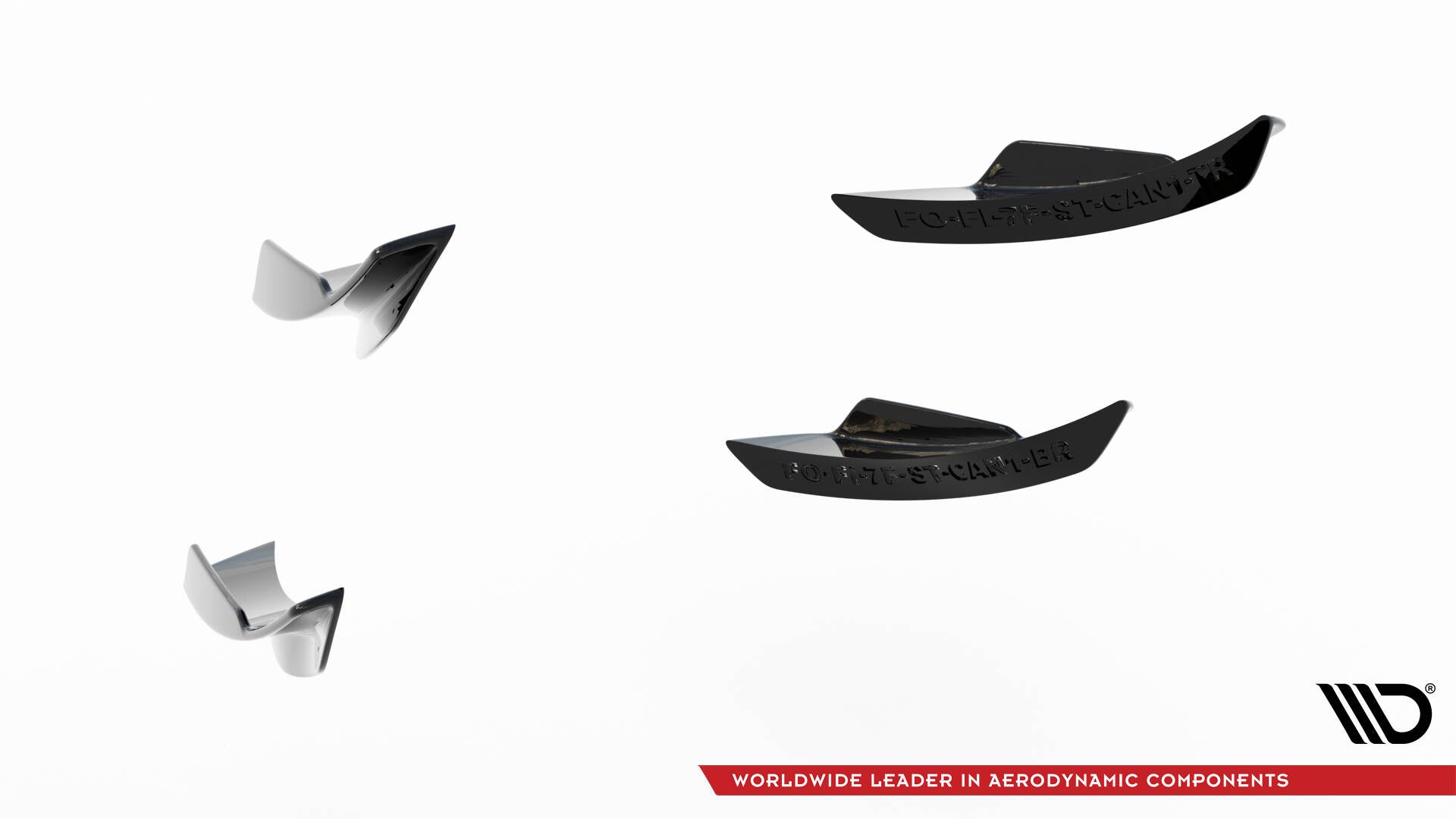 Maxton Design Paragolpes delantero Wings (Canards) para Ford Fiesta Mk7 ST Facelift - imagen 6