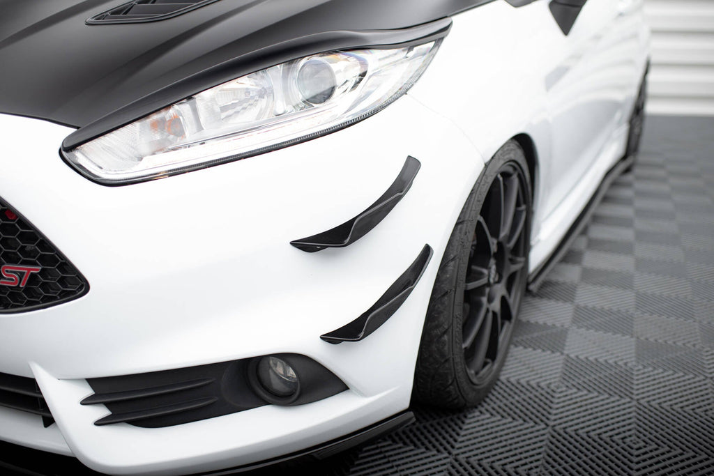 Maxton Design Paragolpes delantero Wings (Canards) para Ford Fiesta Mk7 ST Facelift - imagen 3