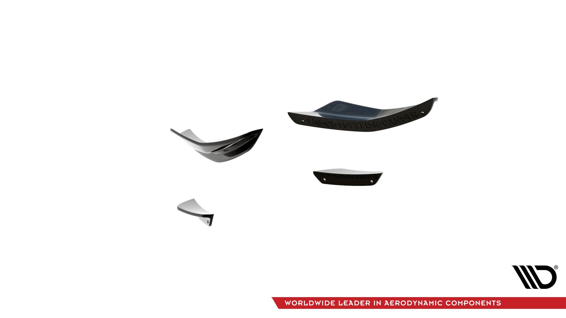 Maxton Design Paragolpes delantero Wings (Canards) para Honda Civic Type-R Mk 11 - imagen 6