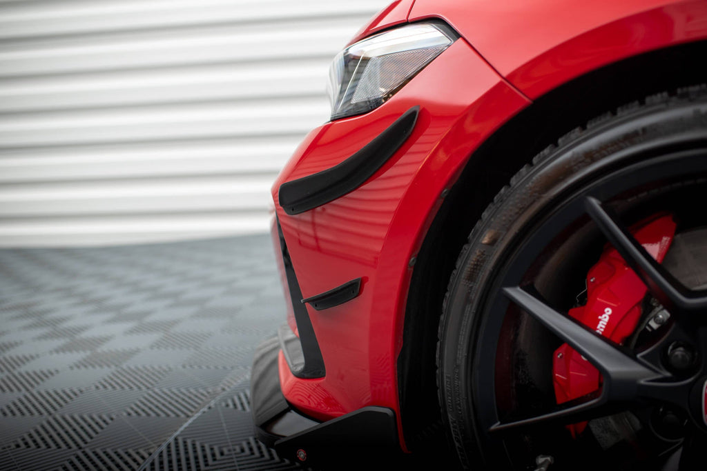 Maxton Design Paragolpes delantero Wings (Canards) para Honda Civic Type-R Mk 11 - imagen 4