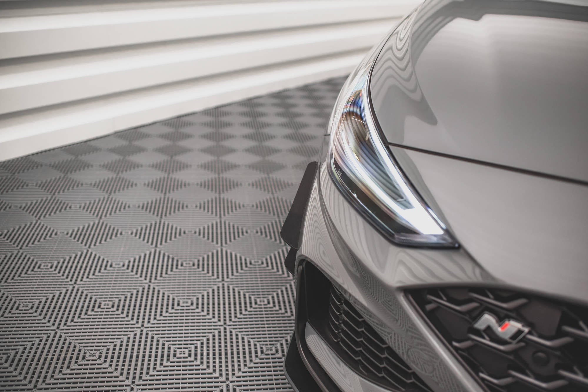 Maxton Design Paragolpes delantero Wings (Canards) para Hyundai I30 N / I30 N-Line Hatchback/Fastback Mk3 Facelift - imagen 2