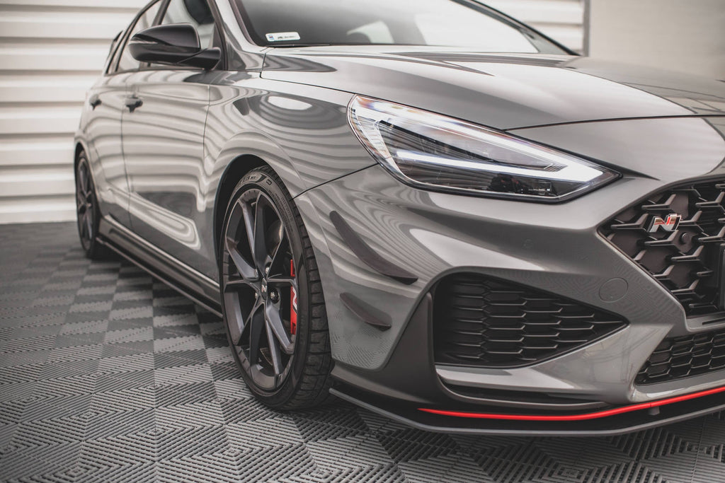 Maxton Design Paragolpes delantero Wings (Canards) para Hyundai I30 N / I30 N-Line Hatchback/Fastback Mk3 Facelift - imagen 3