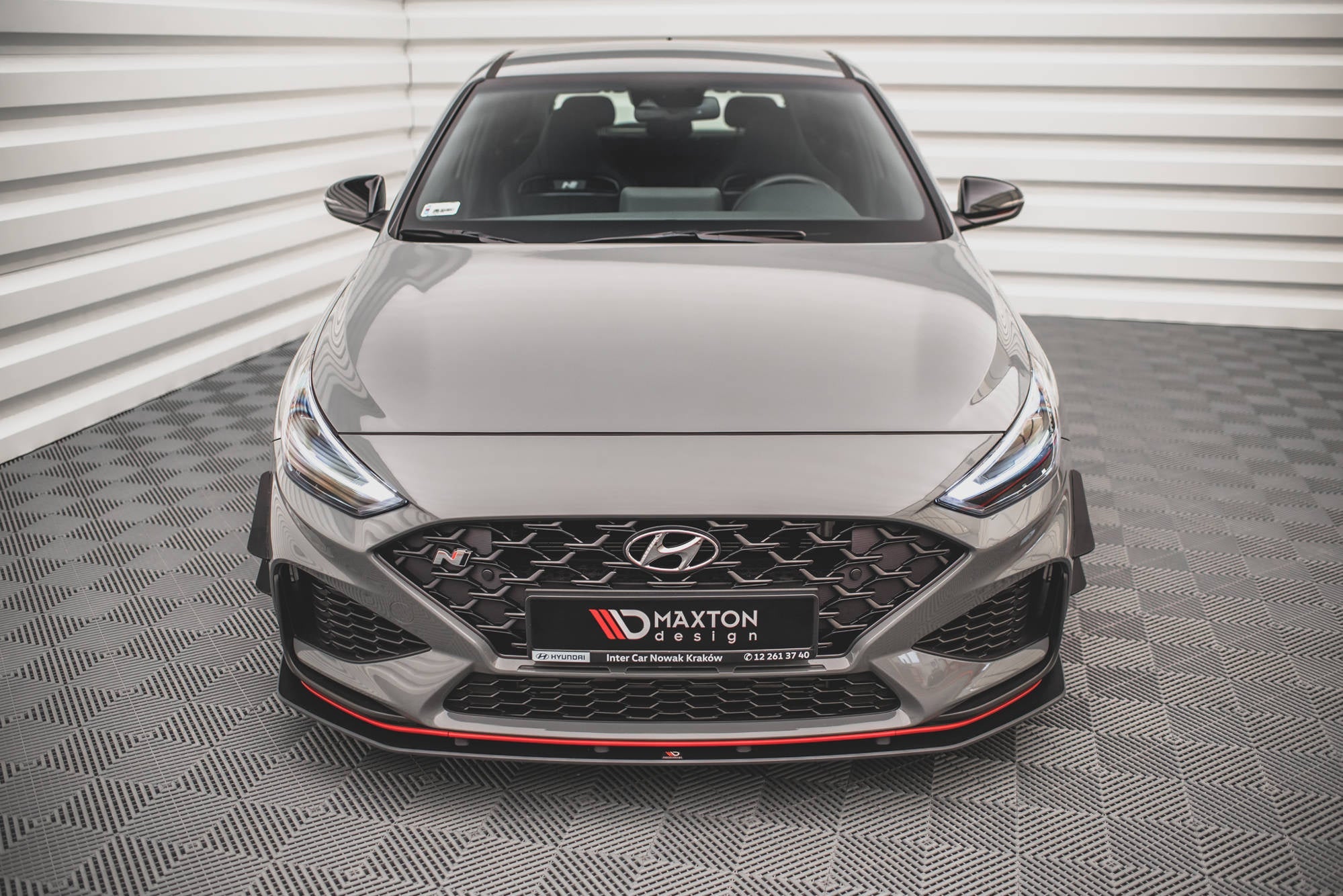 Maxton Design Paragolpes delantero Wings (Canards) para Hyundai I30 N / I30 N-Line Hatchback/Fastback Mk3 Facelift - imagen 5