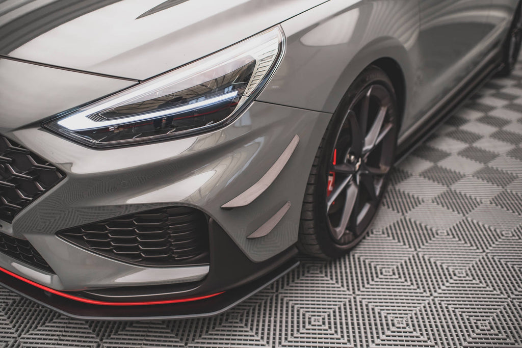 Maxton Design Paragolpes delantero Wings (Canards) para Hyundai I30 N / I30 N-Line Hatchback/Fastback Mk3 Facelift - imagen 1
