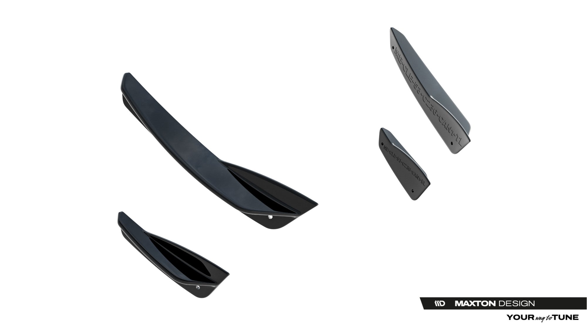 Maxton Design Paragolpes delantero Wings (Canards) para Mercedes-AMG CLE 53 Aero C236 - imagen 6