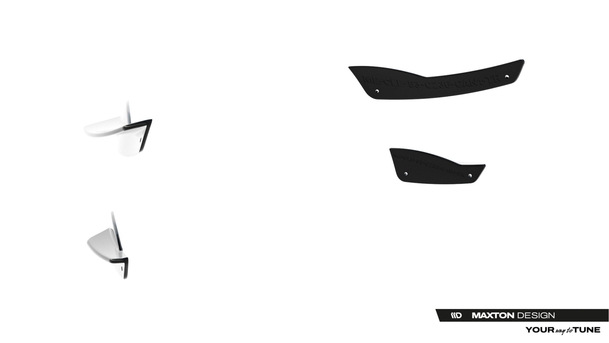 Maxton Design Paragolpes delantero Wings (Canards) para Mercedes-AMG CLE 53 Aero C236 - imagen 7