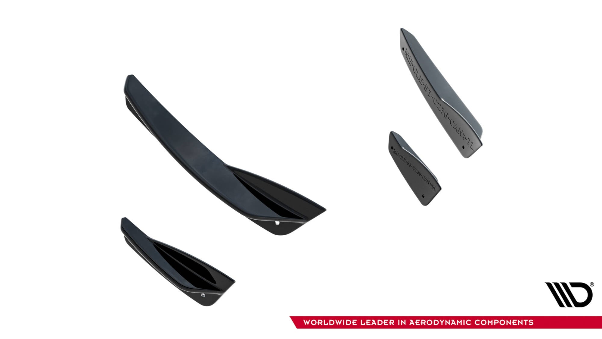 Maxton Design Paragolpes delantero Wings (Canards) para Mercedes-AMG CLE 53 C236 - imagen 5