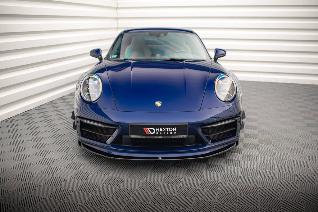 Maxton Design Paragolpes delantero Wings (Canards) para Porsche 911 Carrera Aero 992 - imagen 2