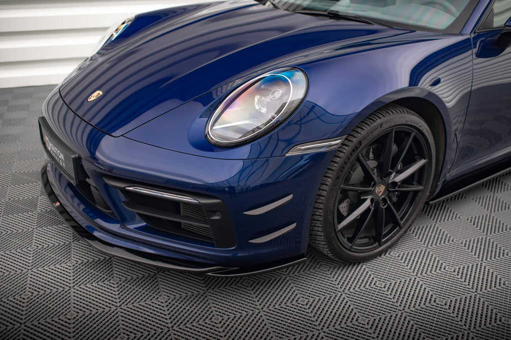 Maxton Design Paragolpes delantero Wings (Canards) para Porsche 911 Carrera Aero 992 - imagen 3