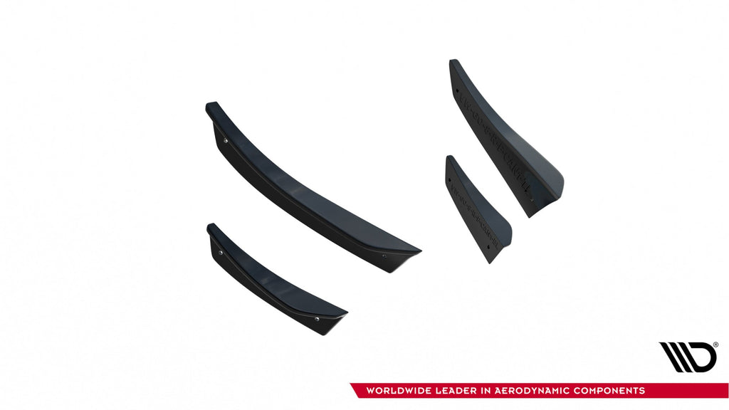 Maxton Design Paragolpes delantero Wings (Canards) para Volkswagen Golf R Hatchback / Variant Mk8 Facelift - imagen 5