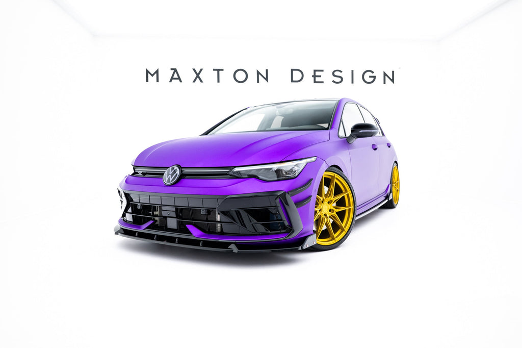 Maxton Design Paragolpes delantero Wings (Canards) para Volkswagen Golf R Hatchback / Variant Mk8 Facelift - imagen 3