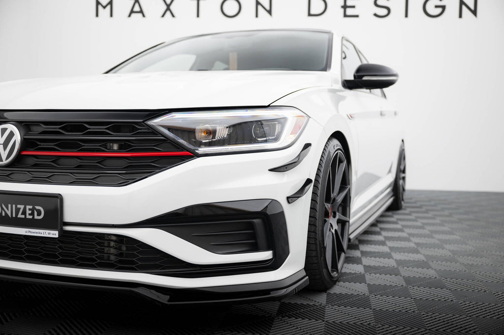 Maxton Design Paragolpes delantero Wings (Canards) para Volkswagen Jetta GLI Mk7 - imagen 4