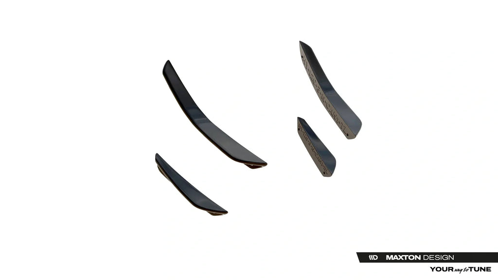 Maxton Design Paragolpes delantero Wings (Canards) para Volkswagen Jetta GLI Mk7 Facelift 2 - imagen 6