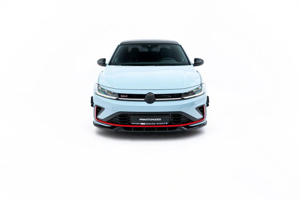 Maxton Design Paragolpes delantero Wings (Canards) para Volkswagen Jetta GLI Mk7 Facelift 2 - imagen 4