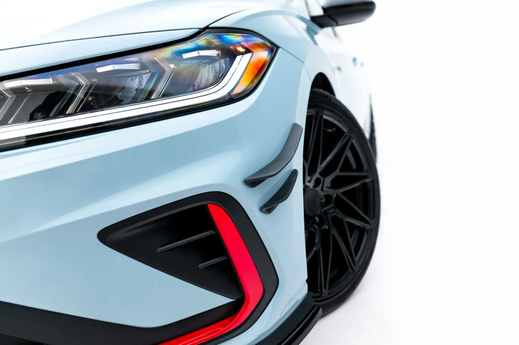 Maxton Design Paragolpes delantero Wings (Canards) para Volkswagen Jetta GLI Mk7 Facelift 2 - imagen 1