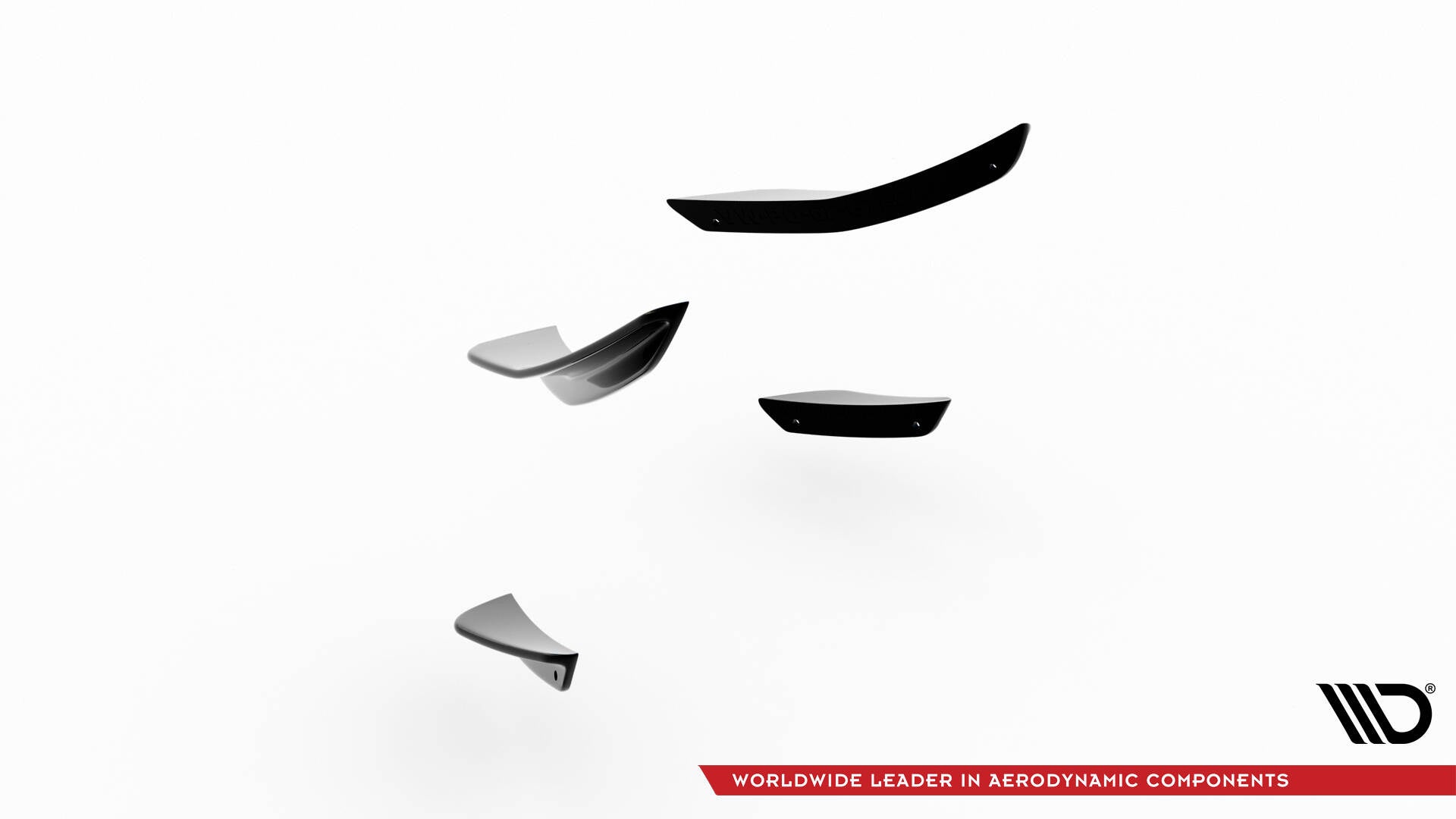 Maxton Design Paragolpes delantero Wings (Canards) para Volkswagen Polo GTI Mk6 Facelift - imagen 6